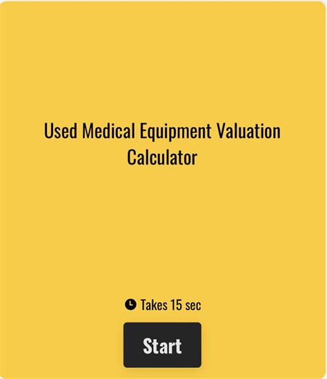 Used Medical Equipment Valuation How Much Should You Pay