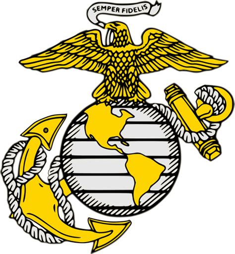 Marine Corps Logo High Resolution 1107x1200 Png Download