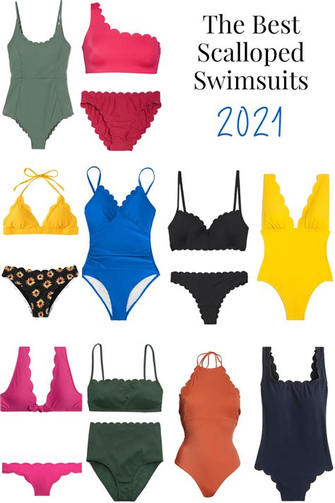The Best Womens Scalloped Swimsuits Of 2021 Life Unsweetened