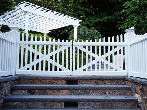 Place the first gate post use the long bubble level to make sure the post is plumb in both directions. Serving the Westchester 5 County Area | Vinyl gates, Gate, Driveway gate