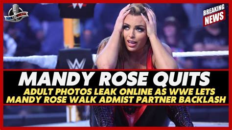Justice For Mandy Mandy Rose Released By Wwe After Adult Photos