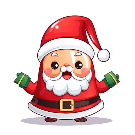 Merry Christmas With Cartoon Christmas Jingle Bell Character