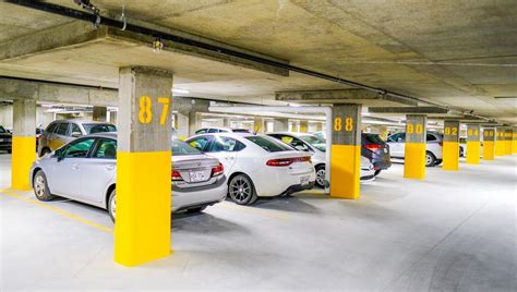 Indoor Parking With Many Amenities