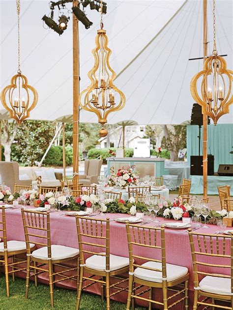 15 Gorgeous Lighting Ideas For Outdoor Weddings Wedding Chandelier