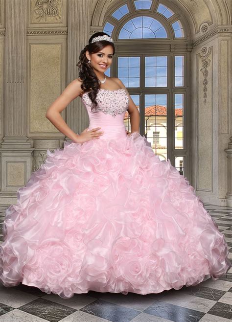 Quinceanera Dresses Plus Size Fashion Pink Sweet 16