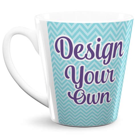 Design Your Own 12 Oz Latte Mug Youcustomizeit