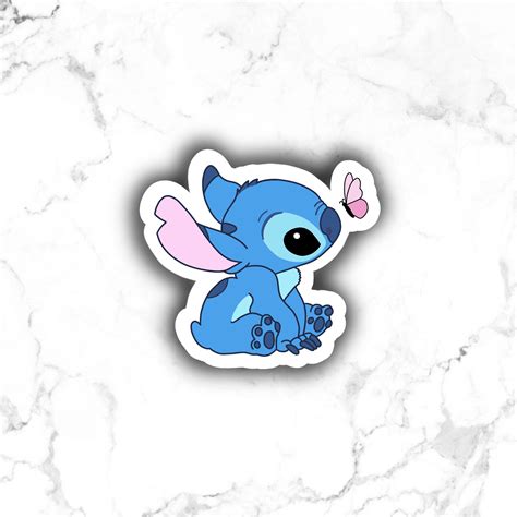 Labels Stickers And Tags Lilo And Stitch Inspired Waterproof Vinyl Die