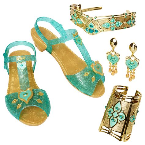 Disney Princess Aladdin Jasmine Deluxe Accessory Set Includes Shoes