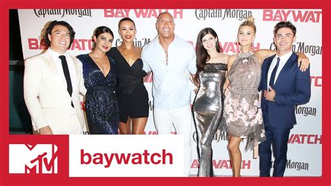 Baywatch Live Red Carpet Premiere Mtv Youtube