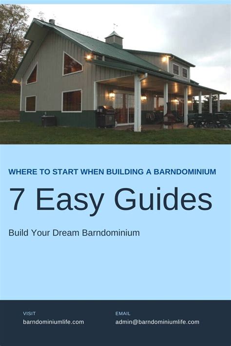 Where To Start When Building A Barndominium 7 Easy Guides