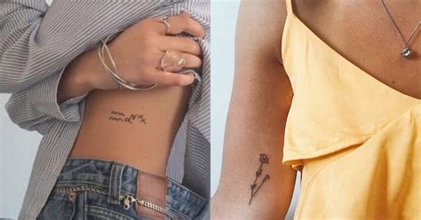 Ideas De Tatuajes Pequeños Y Super Sexys Que Toda Mujer Debe Intentar