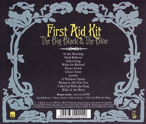 First Aid Kit The Big Black And The Blue Cd First Aid Kit Cd
