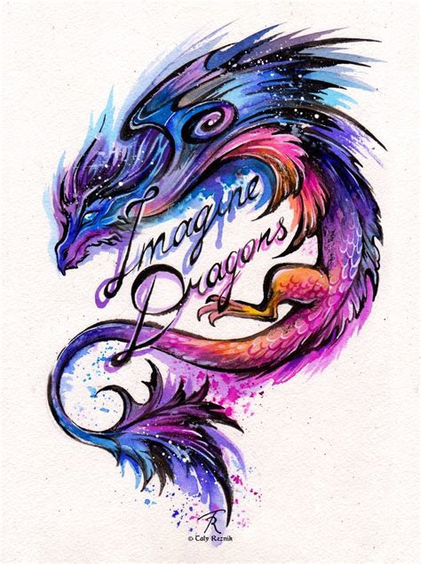 Imagine Dragons By Trollgirl On Deviantart Imagine Dragons Tattoo