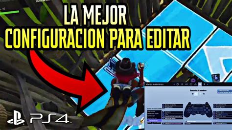 La Mejor Configuracion Para Editar M S R Pido En Fortnite Ps Xbox