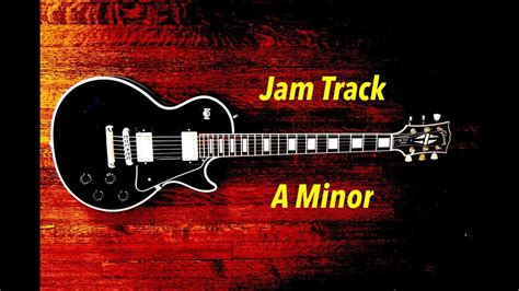 A Minor Blues Backing Track Straight Ahead Rock Jam Youtube