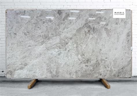 Silver Clouds Polished Marble Slab Random Marble Systems Marble