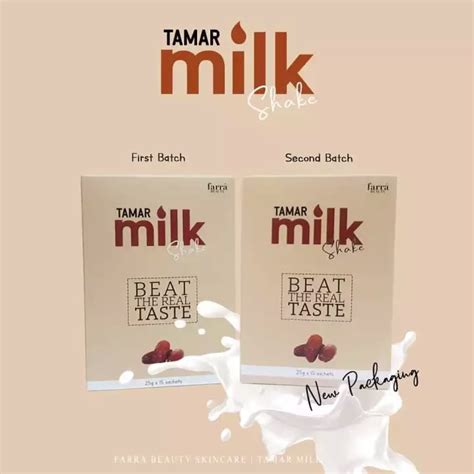 trial tamar milk by farra beauty hq original 6 sachets shopee malaysia