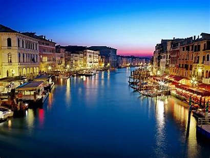 Venice Italy Canal Grand Bridge Buildings 2356