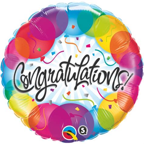Congratulations Helium Balloon Balloons For All Occasions