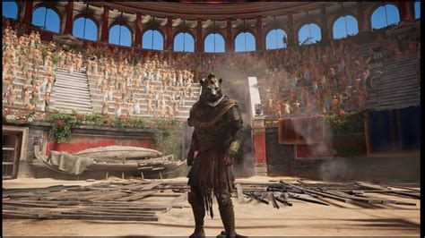 Assassin S Creed Origins Arena De Gladiadores El Hachas Youtube