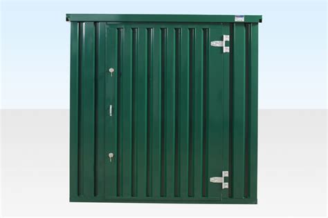 Flat Packed Metal Storage Container Powder Coated Portable Space