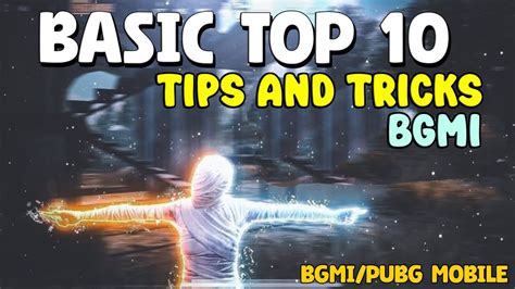 Top 10 Tips And Tricks For Bgmi Basic Tips And Tricks Noob To Pro