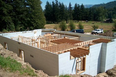 insulated concrete forms icf construction detail photos building plans house building a new