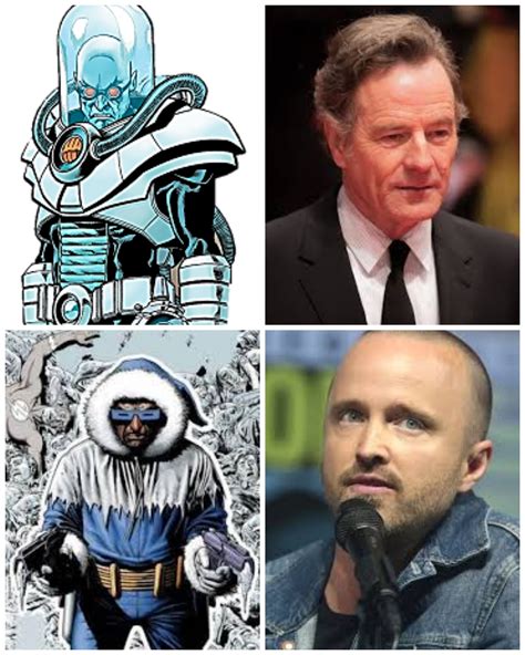 Fancast Bryan Cranston And Aaron Paul As Mister Freeze And Captain