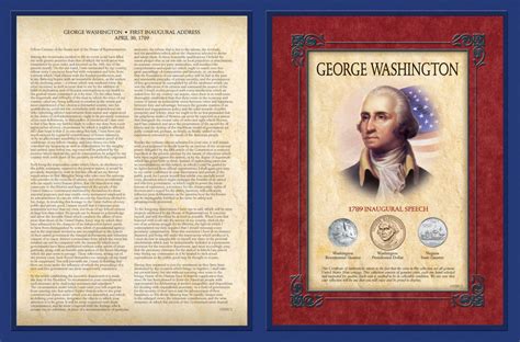 Famous Speech Series George Washington First Inaugural Address