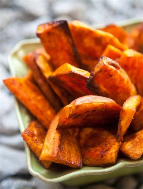 Heat the oven to 400. Oven Baked Sweet Potato Fries Recipe | From The Horse`s Mouth