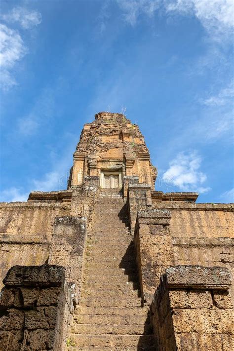 Baksei Chamkrong Temple Angkor Siem Reap Cambodia Asia Stock Image