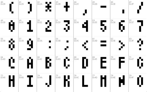 Atari Small Font Windows Font Free For Personal
