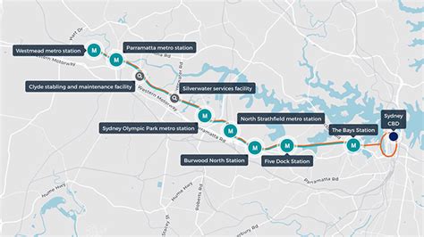 Sydney Metro West Interactive Portal Transport For Nsw Community