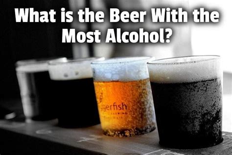 25 Strongest Alcohol Content Beers Highest Abv Beer The Grocery