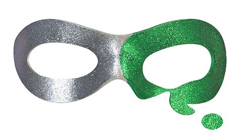 Riddler Green Cosplay Mask Mad Masks