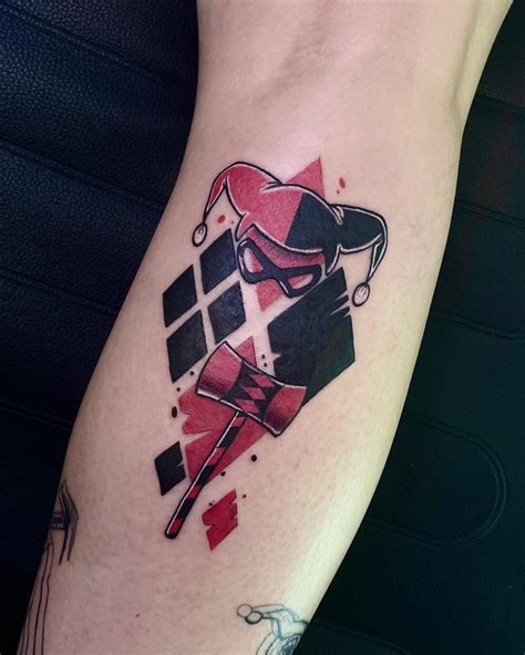 Awesome 24 Harley Quinn Tattoos For Comic Lovers In 2021 Joker And