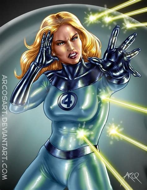 Sue Storminvisible Woman By Arcosart On Deviantart Invisible Woman