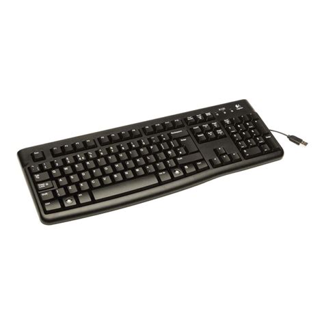 Logitech K120 Wired Keyboard Black Price In India Buy Logitech K120