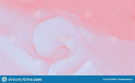 Delicate Soft Coral Pink Color Panorama Abstract Background Stock Photo