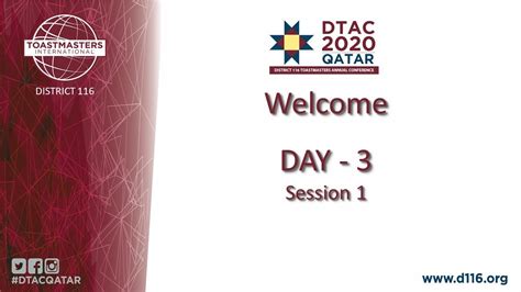 D116 Dtac2020 Day 3 Session 1 Forenoon Youtube