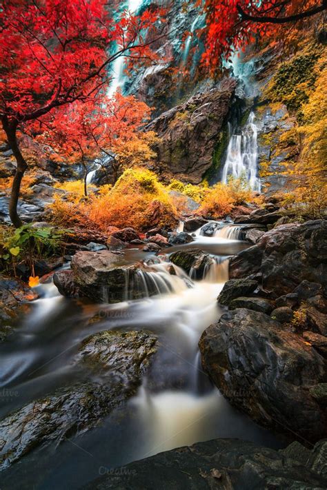 Amazing Waterfall Beautiful Nature Pictures Waterfall Photography
