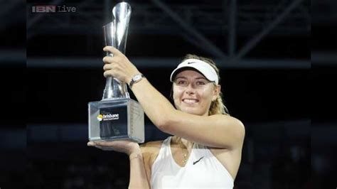 Maria Sharapova Beats Ana Ivanovic To Win Brisbane International