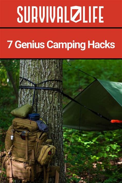 7 Genius Camping Hacks Camping Hacks Camping Survival Skills