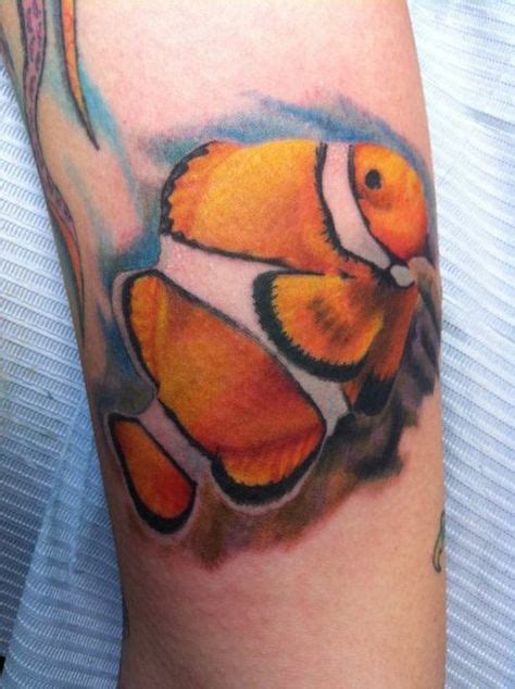Clown Fish 3d Tattoo Sleeve Best Tattoo Ideas Gallery Kulturaupice