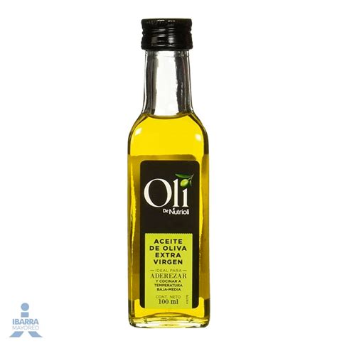 aceite de oliva oli extra virgen 100 ml ibarra mayoreo