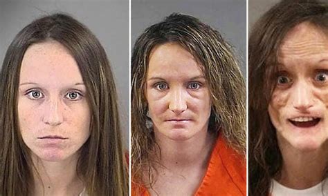 Faces Of Meth Progression Woman S Mugshots Reveal Story Of Addiction