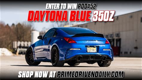 Cruisin In The Daytona Blue 350z Pdd52 Youtube