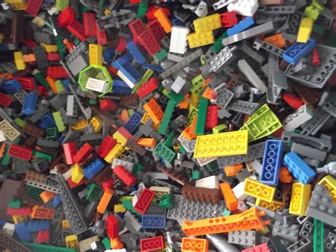 Pound Supply Lot Of Bulk Lbs Legos Various Assorted Sizes And