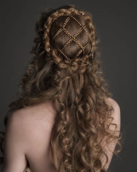 Medieval Hair Style Renaissance Hairstyles Historical