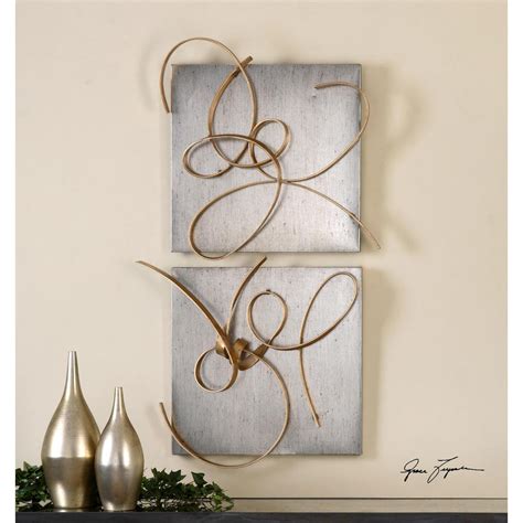 Uttermost Harmony Metal Wall Art Set Of 2 Beyond Stores